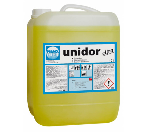 Unidor высококонцентрированный гигиенический очиститель и ароматизатор, 10 л PRAMOL 1214.101
