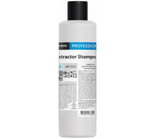 Средство для экстракторной чистки ковров Pro-brite EXTRACTOR SHAMPOO 024-1, 1 л