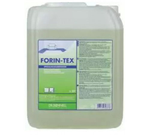 FORIN TEX высокопенный шампунь для очистки текстильных изделий с защитой от загрязнений, 10 л dr. Schnell 30887