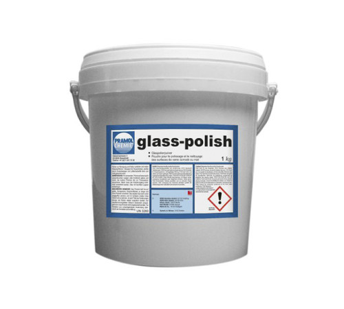 Glass-Polish 1 кг средство для очистки и полировки травленного (или матированного) оконного стекла PRAMOL 17572.08399-1
