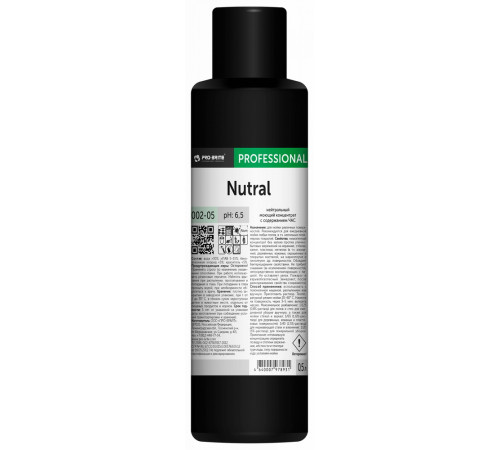 Средство моющее и чистящее с дезинфицирующим эффектом Pro-brite NUTRAL 002-05, 500 мл