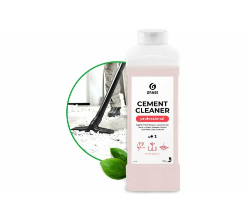 Cement Remover, Средство для удаления цемента после ремонта 1 л., Grass, 1/12 Cement Remover, Средство для удаления цемента после ремонта 1 л., Grass, 1/12