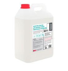 BIOSOAP PROFESSIONAL S411, Средство кислотное для удаления минеральных загрязнений, 5 л, АиС, 1/4