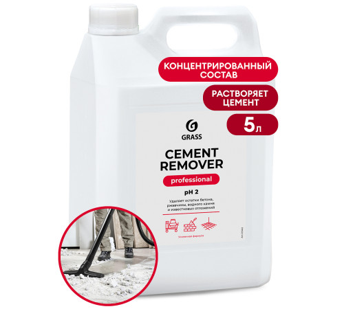 Cement Remover Средство для удаления цемента после ремонта, 5,8 кг, Grass
