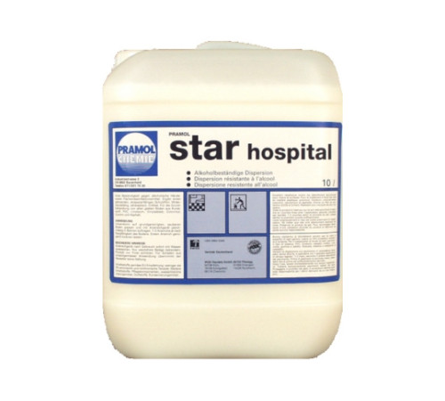 Star Hospital 10 л, средство для больниц, домов престарелых и врачебных кабинетов PRAMOL 07-12-0002-10
