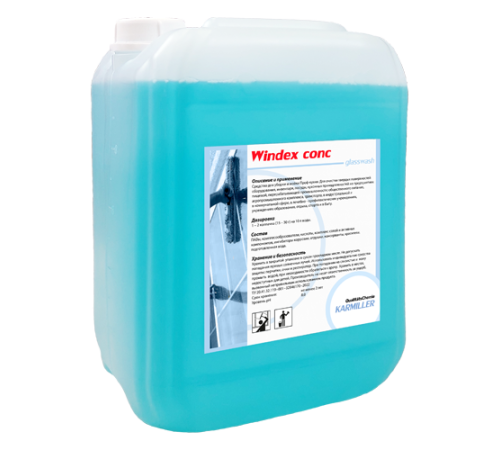 WINDEX CONC ДЛЯ МОЙКИ СТЕКЛЯННЫХ ПОВЕРХНОСТЕЙ, 10 Л KARMILLER НФ-00005334 WINDEX CONC ДЛЯ МОЙКИ СТЕКЛЯННЫХ ПОВЕРХНОСТЕЙ, 10 Л KARMILLER НФ-00005334