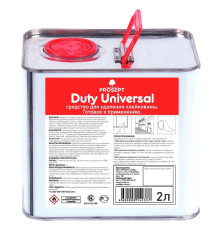 Duty Universal Чистящее средство усиленного действия для удаления клейкой ленты, клея, наклеек, 2 л Prosept 123-2
