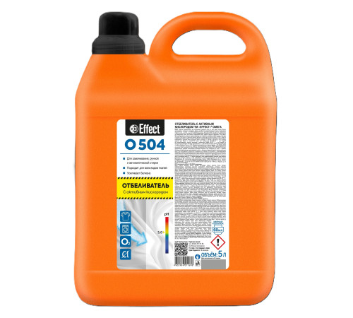 Отбеливатель с активным кислородом Омега 504, 5 л, Effect 25998 1/2