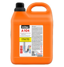 Средство для очистки канализационных труб Альфа 104 5 л, Effect 26216 1/2