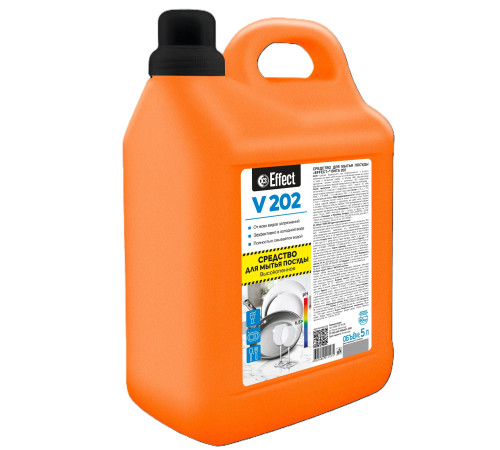 Средство для мытья посуды Вита 202, 5 л, Effect 25675 1/2