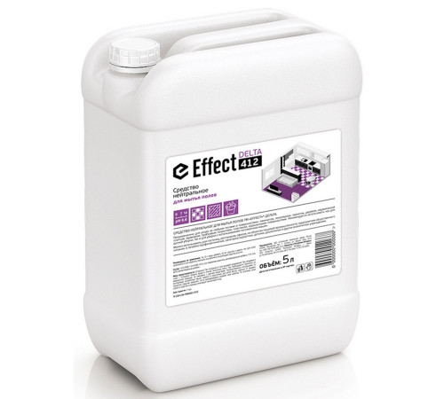 Нейтральное средство для мытья полов Дельта 412, 5 л, Effect 26006 1/2