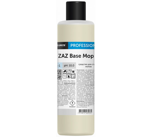 Жидкое средство для стирки мопов Pro-brite ZAZ Base Mop 402-1, 1 л