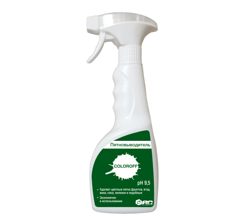Coloroff Пятновыводитель для цветного белья, спрей, 500 мл, АиС, 1/12 Coloroff Пятновыводитель для цветного белья, спрей, 500 мл, АиС, 1/12