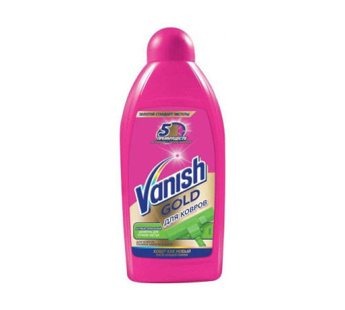 Шампунь для ручной чистки ковров антибактериальный Vanish Gold, 450 мл Reckitt Benckiser А0013471