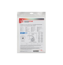 Мешок-пылесборник одноразовый синтетический универсальный, 30 л, для пылесосов Soteco, Delvir, Portotecnica и других, Rockstar C4(5), 1/5