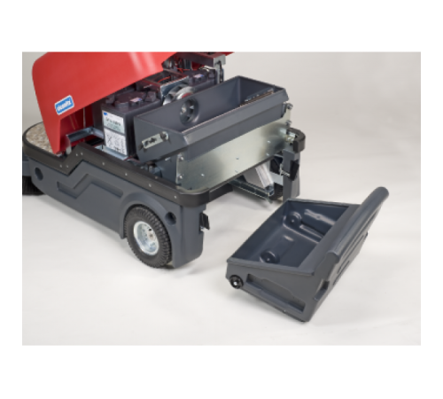 Подметальная машина c местом для оператора, сиденьем, Cleanfix KS 1100