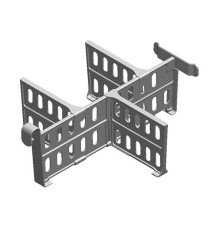 Перегородка с пятью отделениями для ящика 22 л, разделители съемные TTS R590845