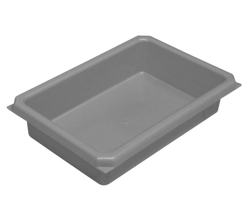 Корзина пластиковая 28x43 см, серая TTS 00003521E
