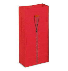 Мешок пластифицированный с молнией, красный, 120 л TTS 3629