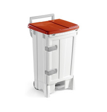 OpenUp90 контейнер с педалью, дверью и красной крышкой, 90 л TTS 5761