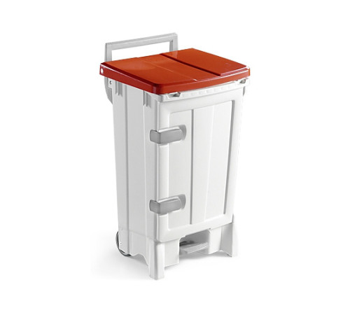 OpenUp90 контейнер с педалью, дверью и красной крышкой, 90 л TTS 5761