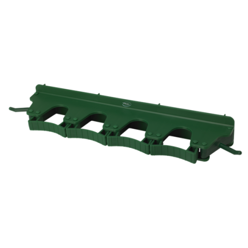 Настенное крепление Vikan для 4-6 предметов, 395 мм, цвет зеленый, Vikan 10183-зеленый