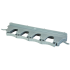 Настенное крепление Vikan для 4-6 предметов, 395 мм, цвет серый, Vikan 10183-серый