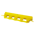 Настенное крепление Vikan для 4-6 предметов, 395 мм, цвет желтый, Vikan 10183-желтый