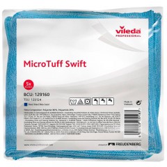 Салфетки MicroTuff Swift 38х38 см, синие, Vileda 129160