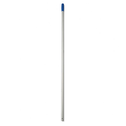 Рукоятка алюминиевая, 0B001047 TTS , диаметр 23 мм, длина 140 см. С отверстием. Синий колпачок TTS 0B001047