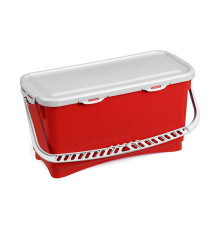 Ведро с герметичной крышкой и ручкой, красное, 20 л TTS 0R003215