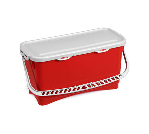 Ведро с герметичной крышкой и ручкой, красное, 20 л TTS 0R003215